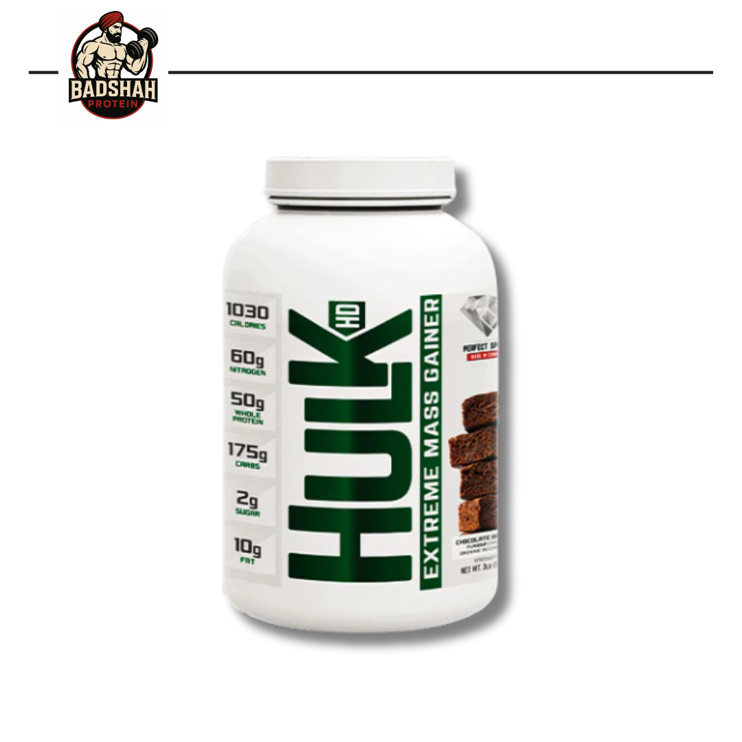 HD Hulk Extreme Mass Gainer 1kg box