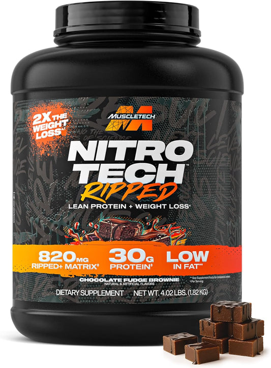 Nitrotech Ripped - 4 LBS chocolate flaour