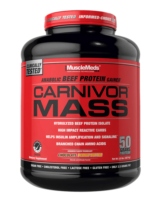 Carnivor Mass 3kg box weight gainer